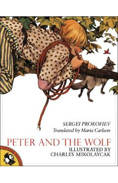 Coperta cărții 'Peter and the Wolf - Sergei Prokofiev'