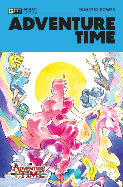 Coperta cărții 'Adventure Time Oni Compact Comics Edition: Princess Power!!! - Ryan North'