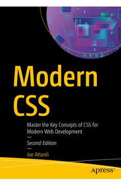 Coperta cărții 'Modern CSS: Master the Key Concepts of CSS for Modern Web Development - Joe Attardi'