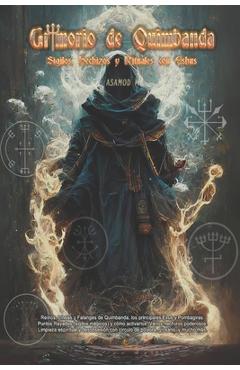 Coperta cărții 'Grimorio de Quimbanda: Sigilos, Hechizos y Rituales con Exus - Asamod Ka'