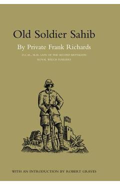 Coperta cărții 'Old Soldier Sahib - Frank Richards'