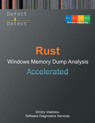 Coperta cărții 'Accelerated Rust Windows Memory Dump Analysis - Dmitry Vostokov'
