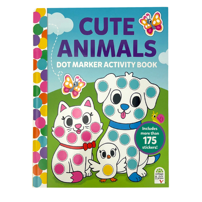 Dot Marker Activity Book Cute Animals - Carlo Beranek