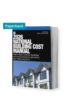 Coperta cărții '2026 National Building Cost Manual - Ben Moselle'