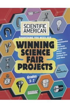 Coperta cărții 'Scientific American, Winning Science Fair Projects, Grades 5-7 (LIB) - Bob Friedhoffer'