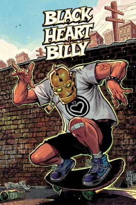 Coperta cărții 'Black Heart Billy 25th Anniversary Deluxe Hardcover - Rick Remender'