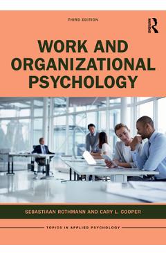 Coperta cărții 'Work and Organizational Psychology - Sebastiaan Rothmann'