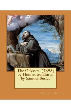Coperta cărții 'The Odyssey (1898) by Homer, translated by Samuel Butler - Samuel Butler'