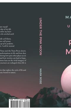 Coperta cărții 'Under the Pink Moon - Mark Rose'