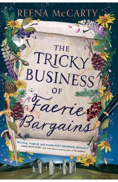 Coperta cărții 'The Tricky Business of Faerie Bargains - Reena Mccarty'