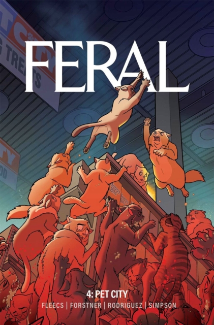 Coperta cărții 'Feral Volume 4 - Tony Fleecs'