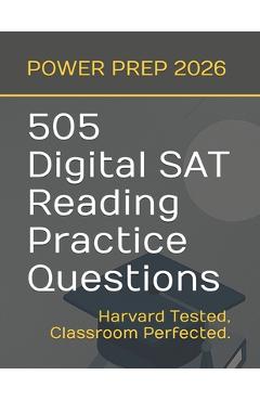 Poza produsului 505 Digital SAT Reading Comprehension Practice Questions - Simpson Prep
