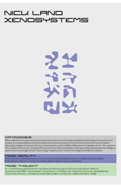 Coperta cărții 'Xenosystems - Nick Land'