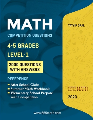 Coperta cărții 'Math Competition Questions: Math contenst - Tayyip Oral'