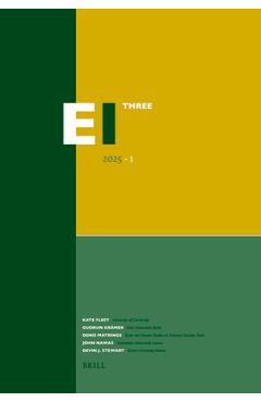 Coperta cărții 'Encyclopaedia of Islam - Three 2025-1 - Kate Fleet'