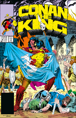 Coperta cărții 'King Conan: The Original Comics Omnibus Vol. 3 - Don Kraar'