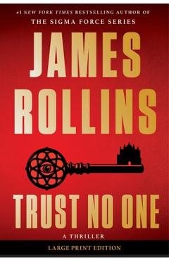Coperta cărții 'Trust No One: A Thriller - James Rollins'