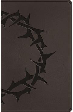 Coperta cărții 'ESV Premium Gift Bible (Trutone, Charcoal, Crown Design) -'