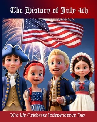 Coperta cărții 'The History of July 4th: Why We Celebrate Independence Day - Patriotic Press'