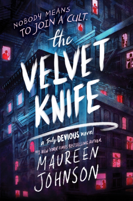Coperta cărții 'The Velvet Knife - Maureen Johnson'