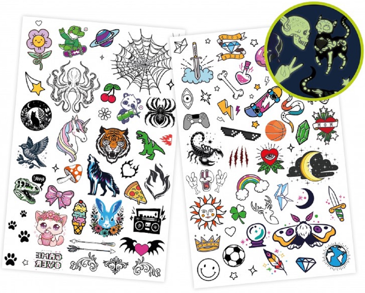 75 tatuaje fosforescente