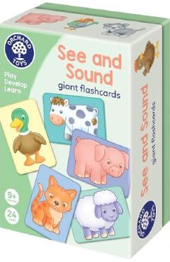 Poza produsului Fise de invatare. Descopera animale si pronunta sunetele