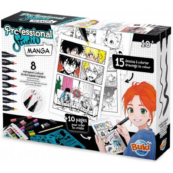 Studio profesional de colorat Manga