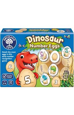 Imaginea produsului 'Joc educativ: Ouă de dinozaur cu numere'