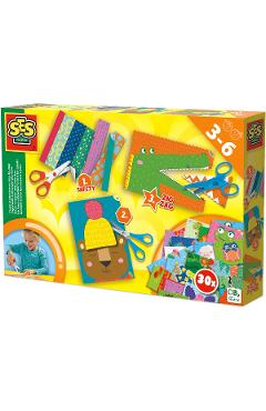 Imaginea produsului 'Set creativ: Învăț să folosesc foarfeca pas cu pas'