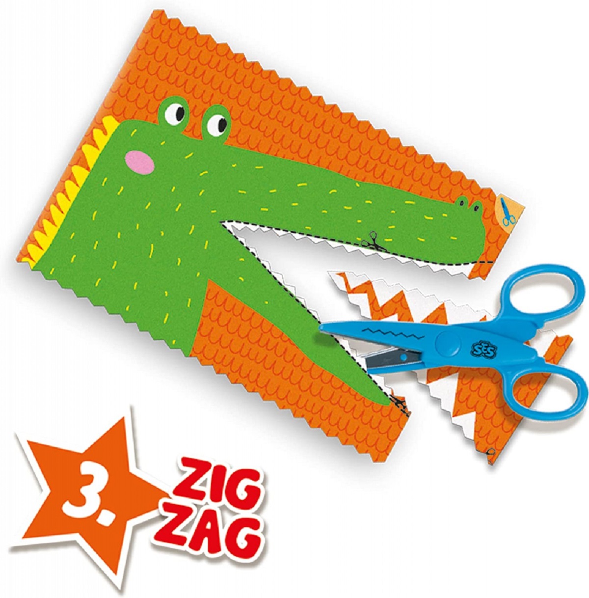 Set creativ: Invat sa folosesc foarfeca pas cu pas