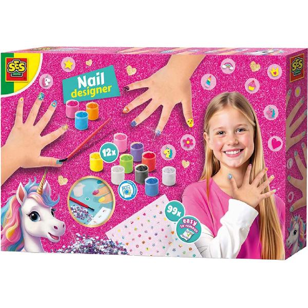 Set creativ designer de unghii: Unicorni