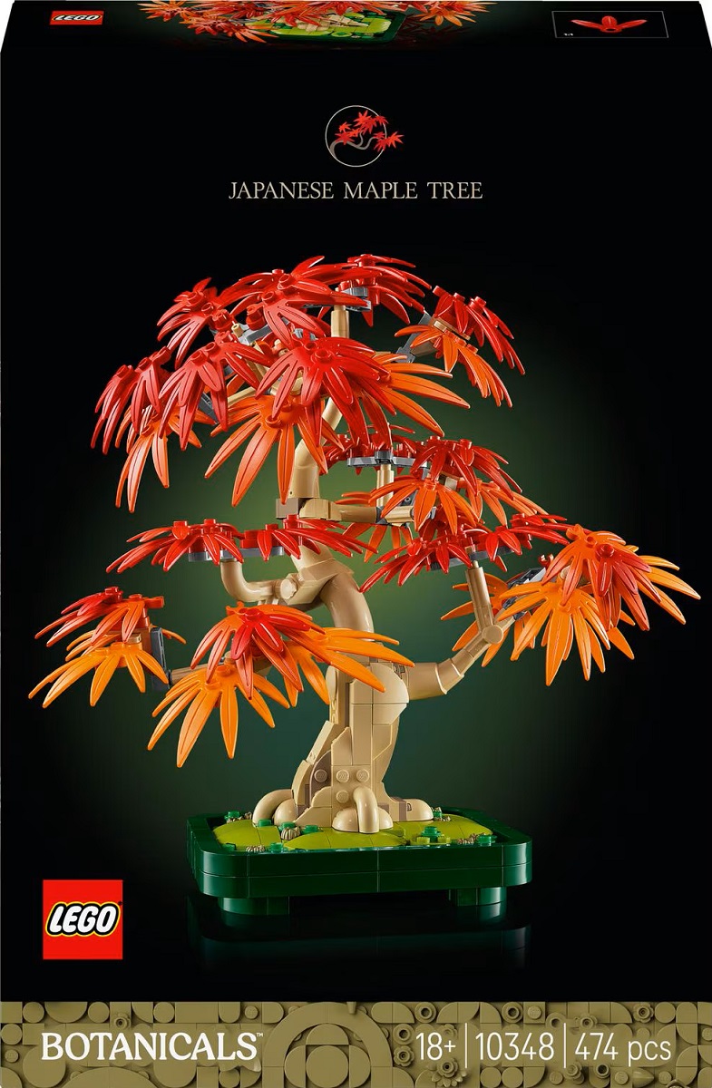 Lego Botanicals: Bonsai de artar japonez rosu
