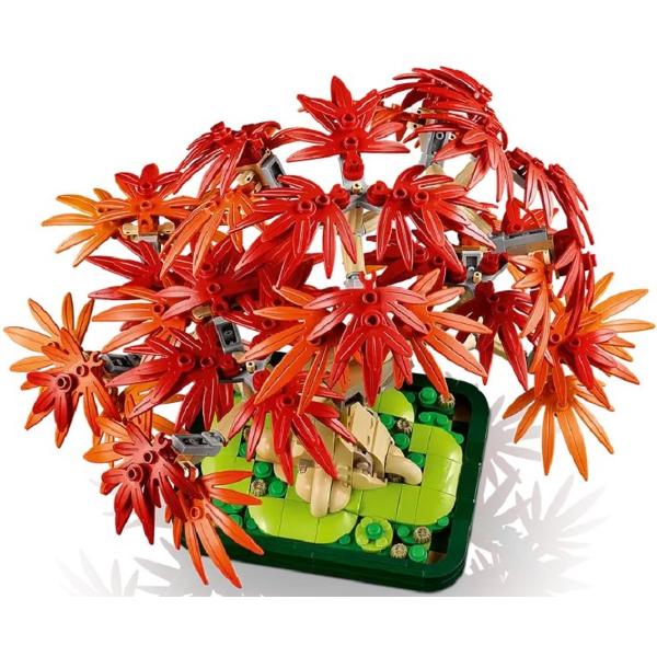 Lego Botanicals: Bonsai de artar japonez rosu