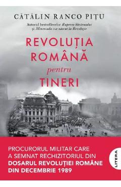 Coperta cărții 'Revoluția română pentru tineri - Cătălin Ranco Pitu'