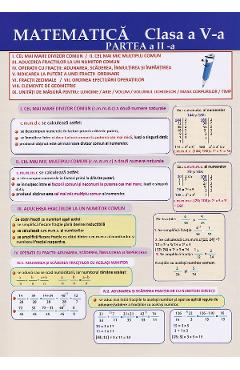 Poza produsului Plansa. Matematica - Clasa 5 Partea 2