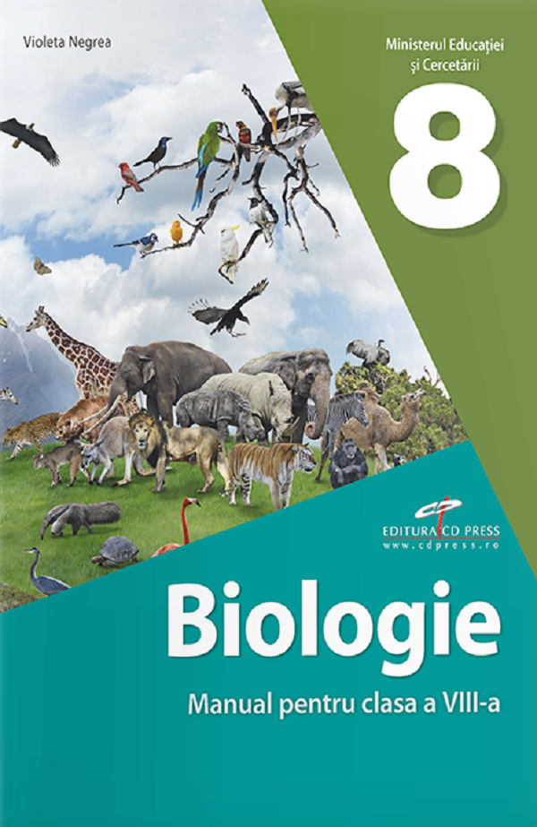 Biologie - Clasa 8 - Manual - Violeta Negrea