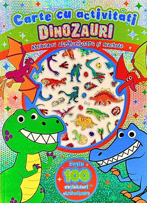 Dinozauri. Carte cu activitati