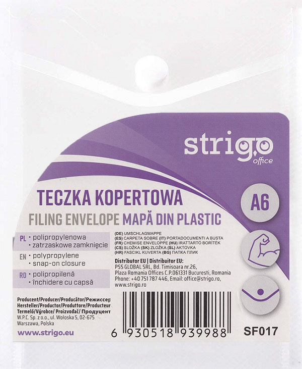 Dosar plic cu capsa A6 Vertical