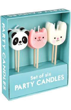 Imaginea produsului 'Set 6 lumânări pentru petrecere'