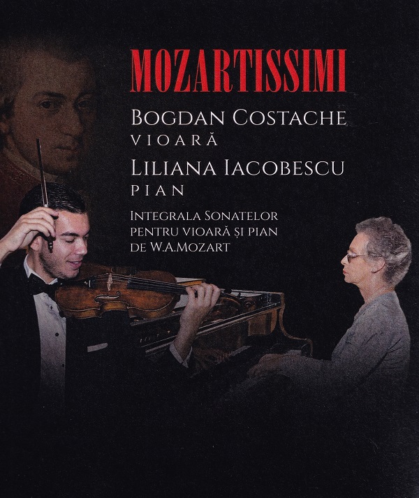 Set 4 CD: Mozartissimi. Vioara, Pian + USB - Bogdan Costache, Liliana Iacobescu