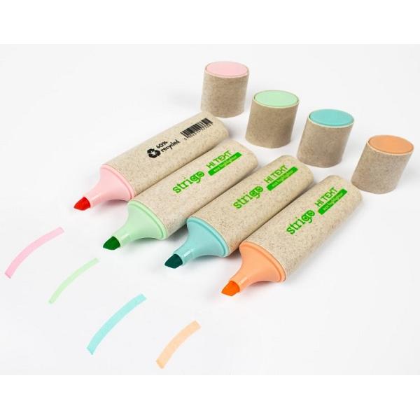 Set 4 evidentiatoare: Pastel. Seria Capybara