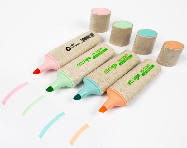 Set 4 evidentiatoare: Pastel. Seria Capybara