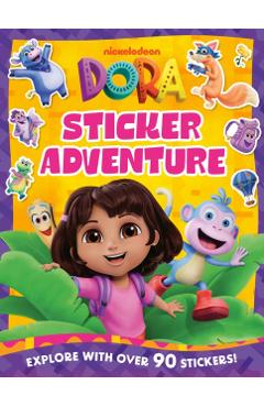 Coperta cărții 'Dora Sticker Adventure Book -'