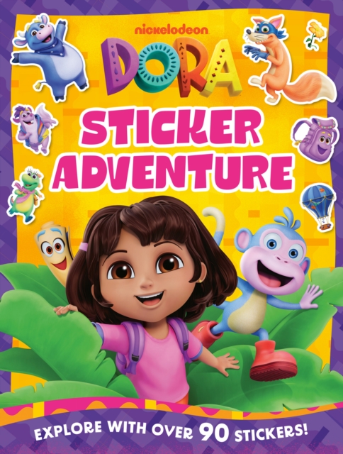 Coperta cărții 'Dora Sticker Adventure Book -'