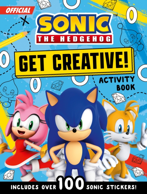 Sonic The Hedgehog Get Creative! Sticker Activity Book - 