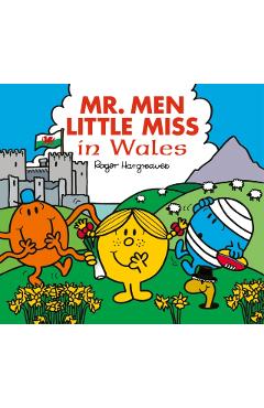 Coperta cărții 'Mr Men Little Miss Celebrations Mr Men Little Miss In Wales - Adam Hargreaves'