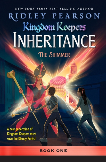 Coperta cărții 'Kingdom Keepers: Inheritance The Shimmer - Ridley Pearson'