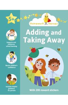 Coperta cărții 'Homework Heroes: Adding and Taking Away - Lorenzo Mclellan'