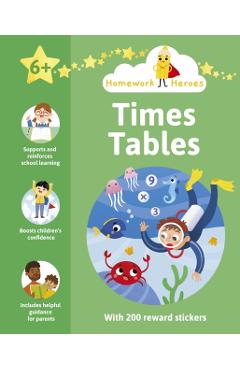 Coperta cărții 'Homework Heroes: Times Tables - Lorenzo Mclellan'