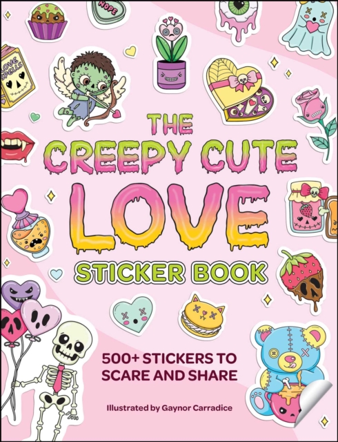 Creepy Cute Love Sticker Book - 